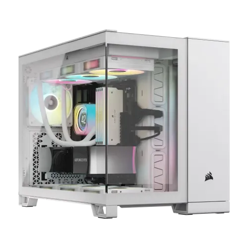 Corsair 2500X Mid-Tower Dual Chamber Casing White