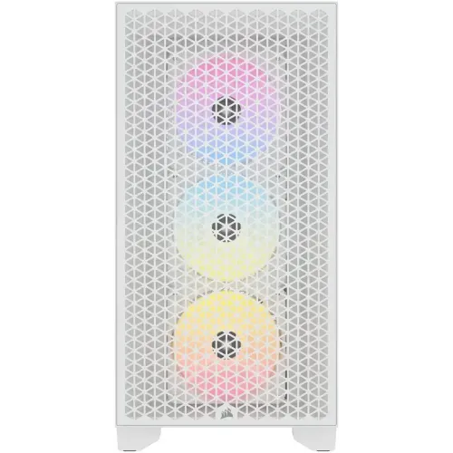 Corsair 3000D RGB AIRFLOW Mid-Tower ATX Casing White