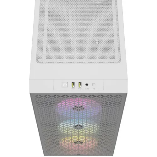 Corsair 3000D RGB AIRFLOW Mid-Tower ATX Casing White