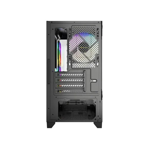 MaxGreen 350 Mid-Tower M-ATX Gaming Case With 3 ARGB Fan