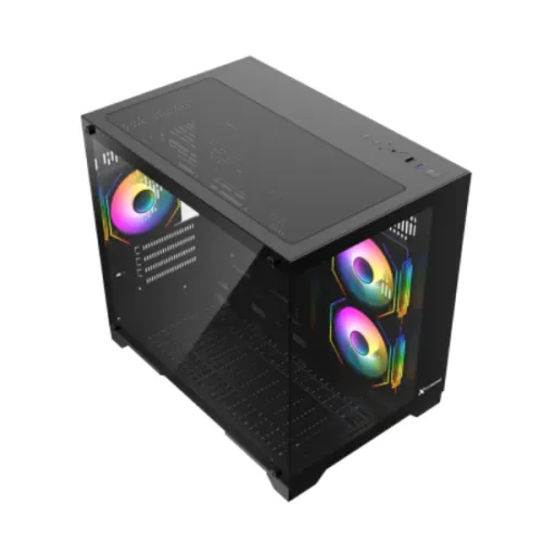Xtreme 500B ARGB Mid Tower Casing With 3 ARGB Fan