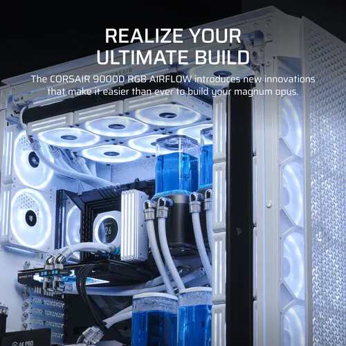 Corsair 9000D RGB Full-Tower E-ATX Casing White