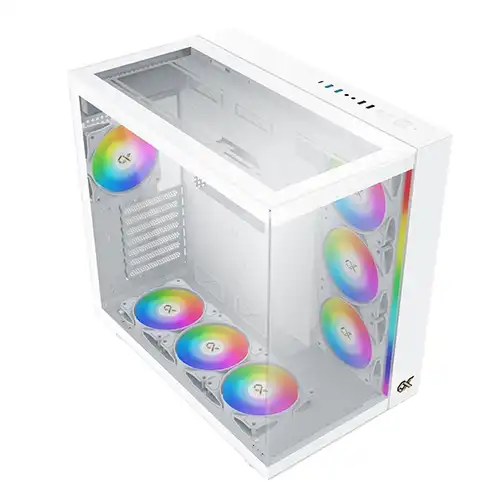 Xigmatek AQUA Ultra Arctic Mid Tower Gaming Case