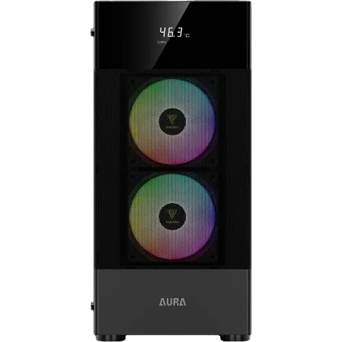 Gamdias AURA GC5 ELITE ARGB ATX Mid-Tower Gaming Casing With Digital Display