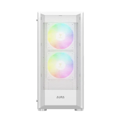 Gamdias AURA GC6 WH ARGB ATX Mid-Tower Gaming Casing