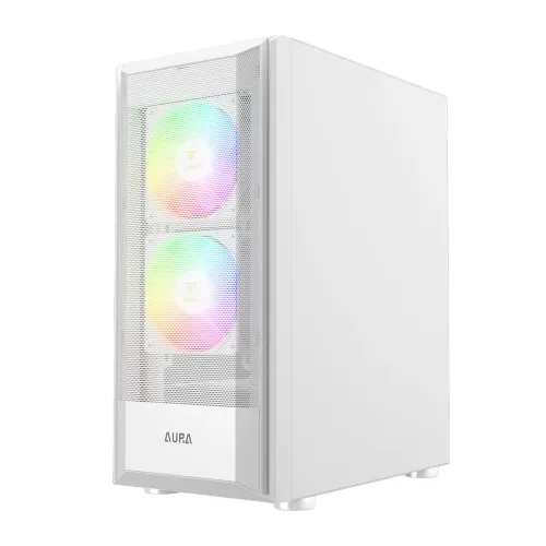 Gamdias AURA GC6 WH ARGB ATX Mid-Tower Gaming Casing