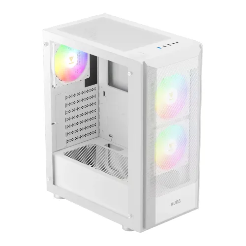 Gamdias AURA GC6 WH ARGB ATX Mid-Tower Gaming Casing