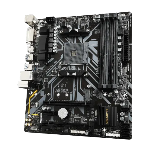 Gigabyte B450M DS3H V2 AMD AM4 Micro ATX Motherboard