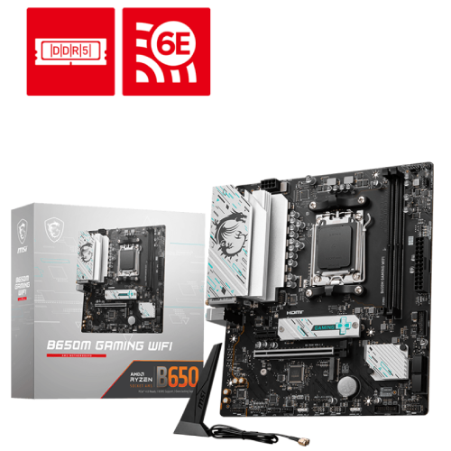 GIGABYTE B650M GAMING WIFI mATX AM5 Motherboard