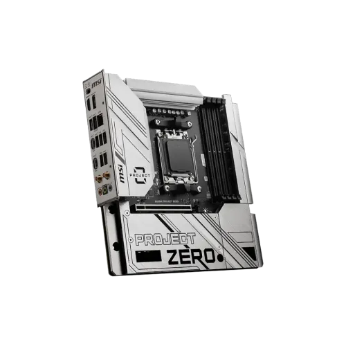 MSI B650M PROJECT ZERO AM5 m-ATX Motherboard