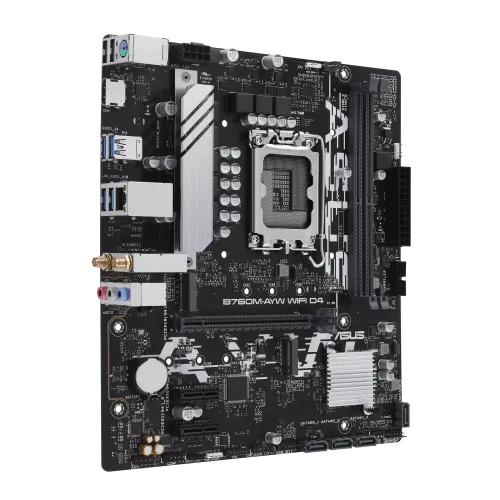 ASUS B760M-AYW WIFI D4 mATX Motherboard