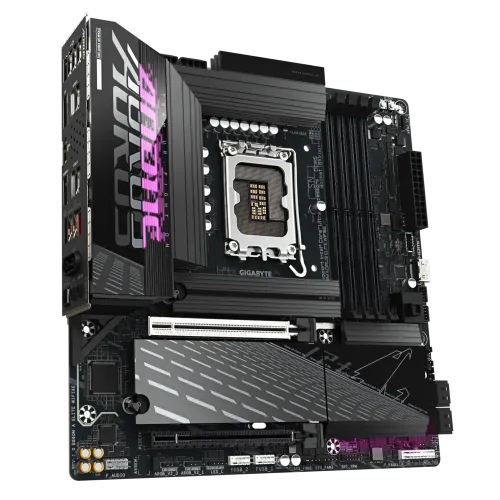 GIGABYTE B860M AORUS ELITE WIFI6E LGA1851 Micro ATX Motherboard