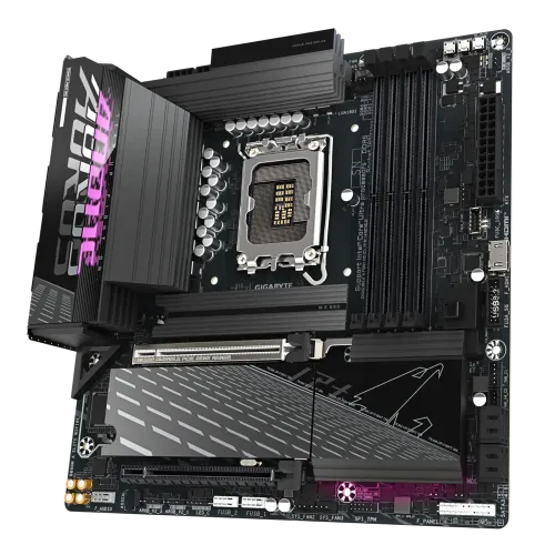 GIGABYTE B860M AORUS ELITE WIFI6E LGA1851 Micro ATX Motherboard