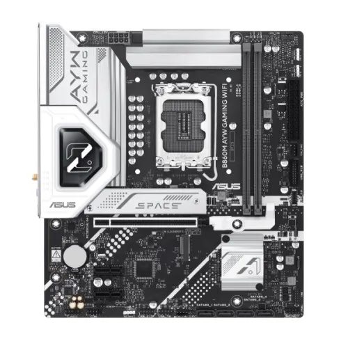 ASUS B860M AYW GAMING WIFI LGA 1851 Micro-ATX Motherboard