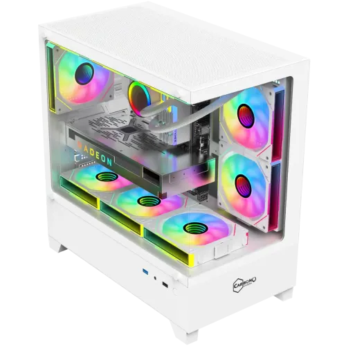 Carbono CG360TB White M-ATX Mid Tower Gaming Casing