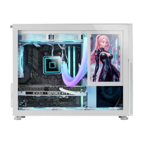 Xtreme D777W Mid Tower Casing With 7-inch Display