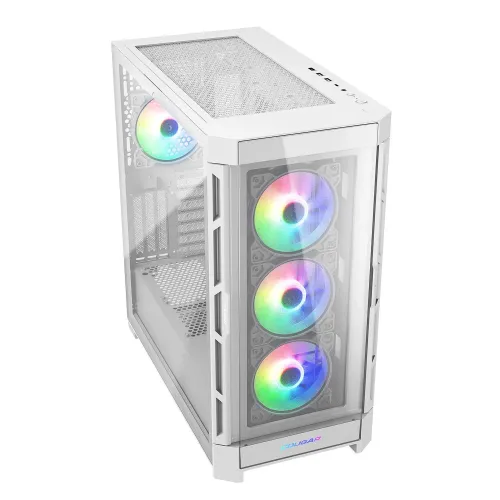 Cougar DUOFACE PRO RGB Mid Tower E-ATX Gaming Casing White