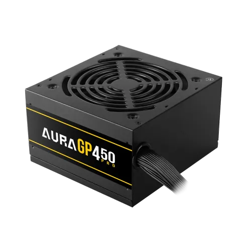 Gamdias AURA GP450 PRO 450W 80 Plus White Certified ATX Power Supply Black