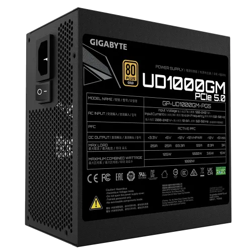 ASUS TUF Gaming 750W Gold 80 Plus Full Modular Power Supply