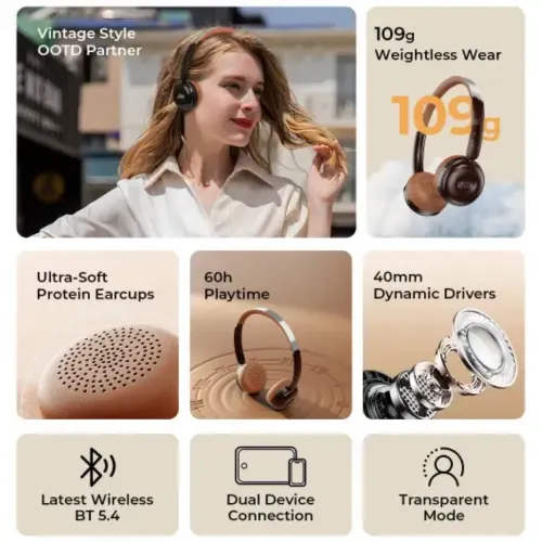 Havit H616BT Wireless Bluetooth Headphone