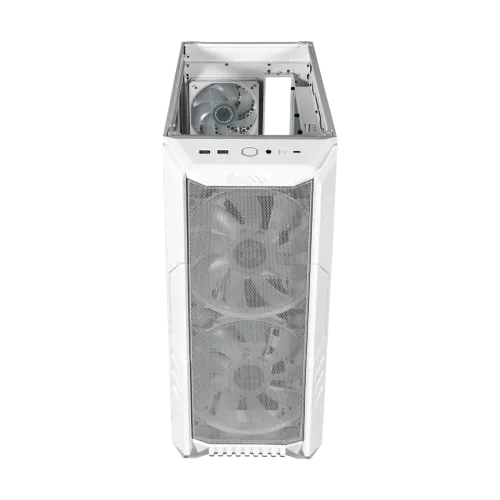 Cooler Master HAF 500 Mid Tower RGB Gaming Case White