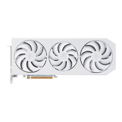 PowerColor Hellhound Spectral White AMD Radeon RX 9060 XT 16GB Graphics Card