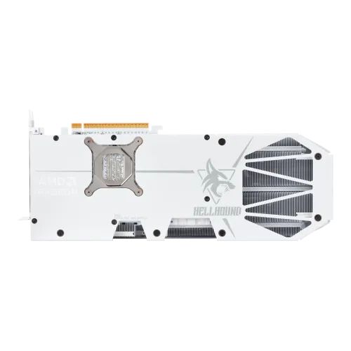 PowerColor Hellhound Spectral White AMD Radeon RX 9060 XT 16GB Graphics Card