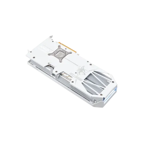 PowerColor Hellhound Spectral White AMD Radeon RX 9060 XT 16GB Graphics Card