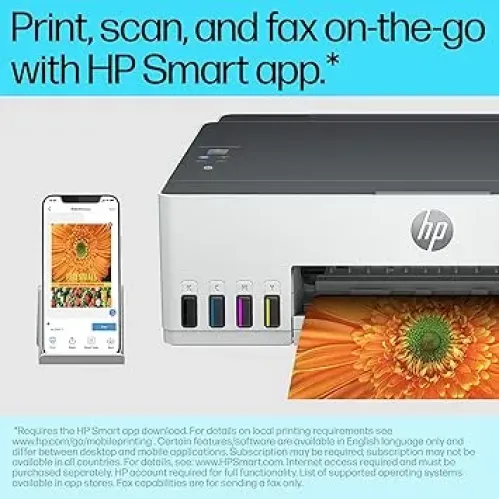 HP Smart Tank 210 Single Function Color Ink Printer