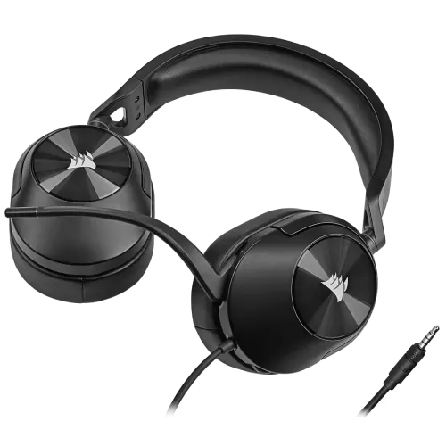Corsair HS55 Stereo 3.5mm Wired Gaming Headphone Carbon