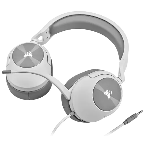 Corsair HS55 Stereo 3.5mm Wired Gaming Headphone White