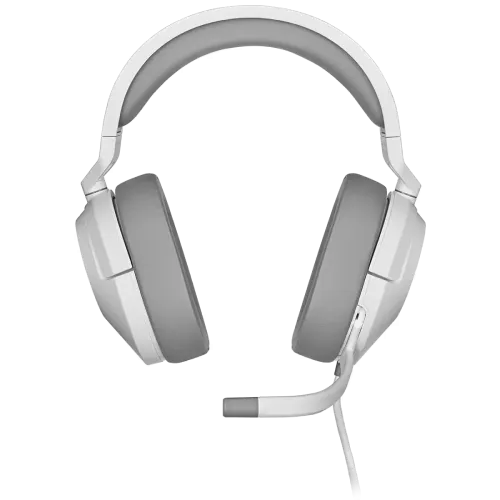 Corsair HS55 Stereo 3.5mm Wired Gaming Headphone White