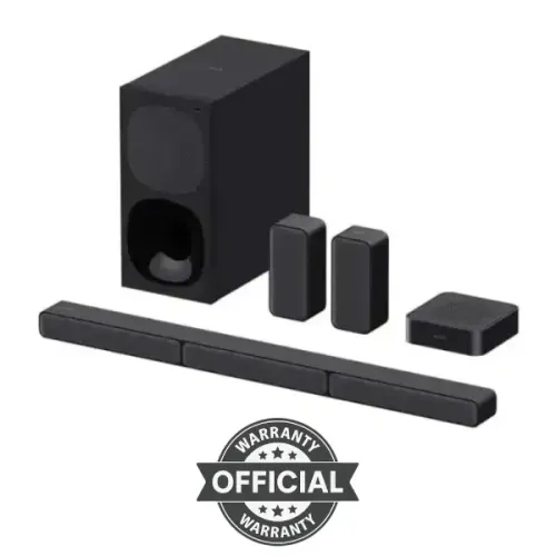 Sony HT-S40R 5.1ch 600W Dolby Audio Soundbar with Wireless Rear Speaker Home Theater System