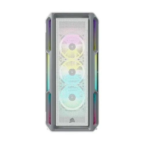 Corsair iCUE 5000T RGB Tempered Glass Mid-Tower ATX Casing White