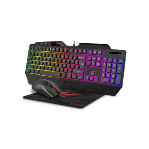 Havit KB889CM RGB Gaming Keyboard, Mouse & Mousepad 3-IN-1 Combo