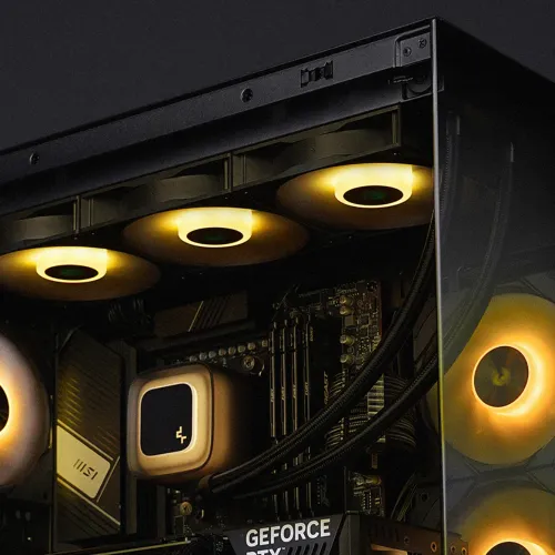 DeepCool LE360 V2 360mm ARGB All-in-One Liquid CPU Cooler Black