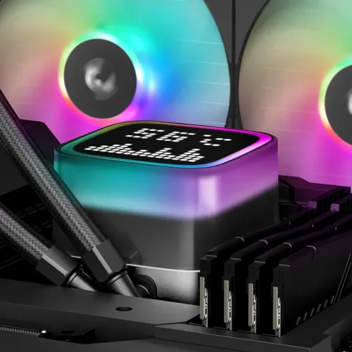 DeepCool LP360 360mm ARGB Liquid CPU Cooler With Display
