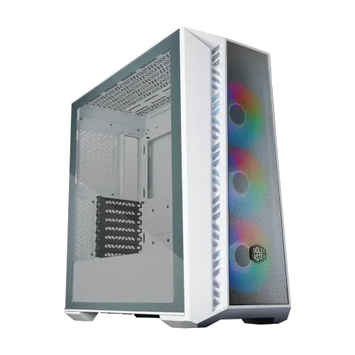 Cooler Master MasterBox 520 Mesh Mid Tower ARGB Gaming Case White