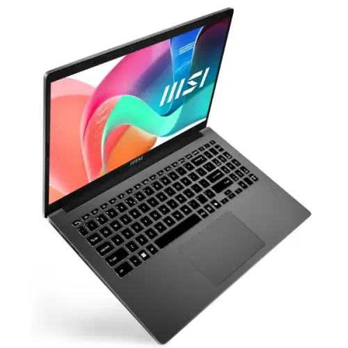 MSI Modern 14 F13MG Core i3 13th Gen 16GB RAM 14" FHD Laptop Platinum Gray