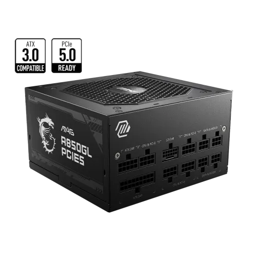 Corsair RM850e 850W 80 Plus Gold Fully Modular ATX 3.1 Power Supply (UK)