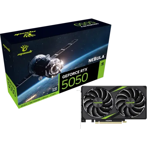 Manli Nebula GeForce RTX 5050 8GB GDDR6 Graphics Card