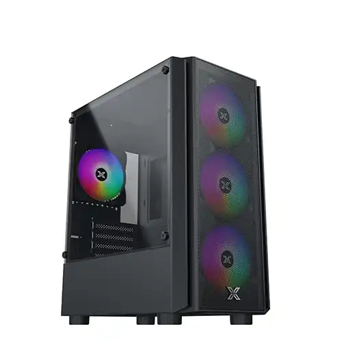Value-Top VT-B701 Mini Tower Gaming Case Black