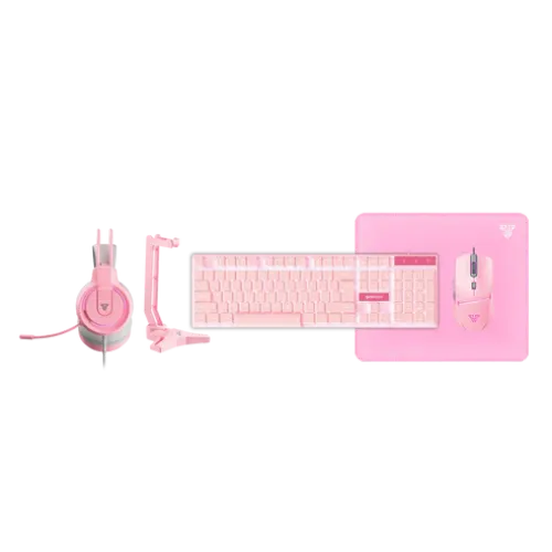 Fantech P51 Sakura Edition 5 In 1 Gaming Combo Pink MPD999389002 1