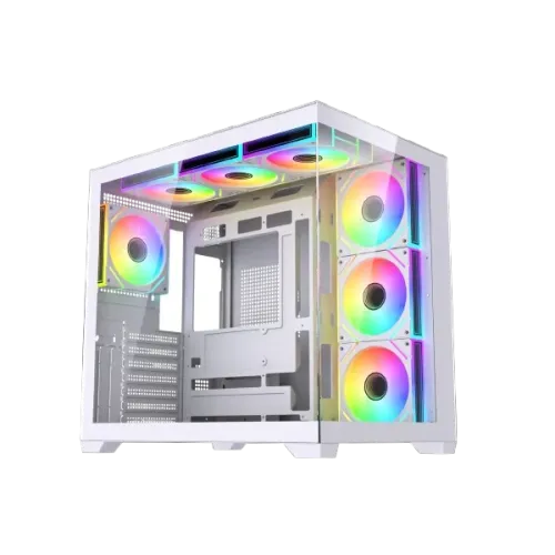 Maxcool PANDA MC7 Mid-Tower ATX Gaming Casing White