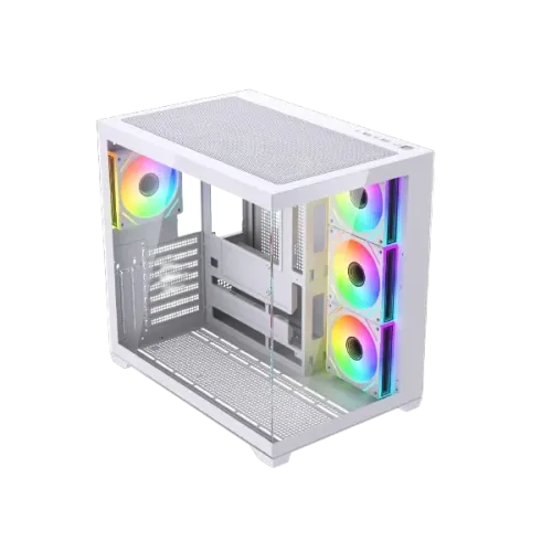 Maxcool PANDA MC7 Mid-Tower ATX Gaming Casing White