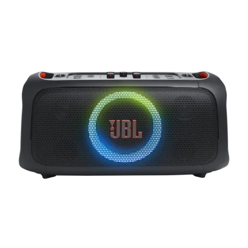 JBL PartyBox On-The-Go Essential Portable Party Speaker With Wireless Microphone