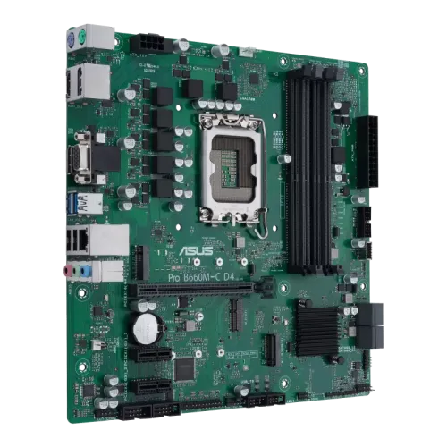 ASUS Pro B660M-C D4-CSM mATX Motherboard
