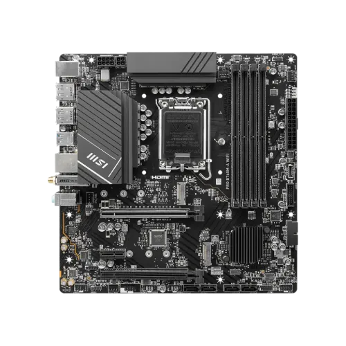 MSI PRO B760M-A WIFI mATX Motherboard