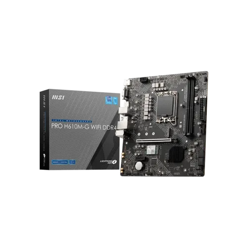 MSI PRO H610M-G WIFI DDR4 m-ATX Motherboard