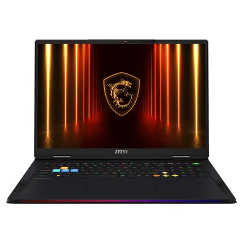 MSI Raider 18 HX AI A2XWIG Core Ultra 9 200HX RTX 5080 16GB Graphics 18" UHD+ MiniLED 120Hz Gaming Laptop